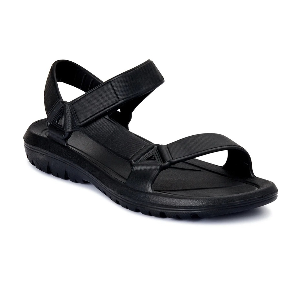 George Men's size 11 Float Active Strap Sandals new black